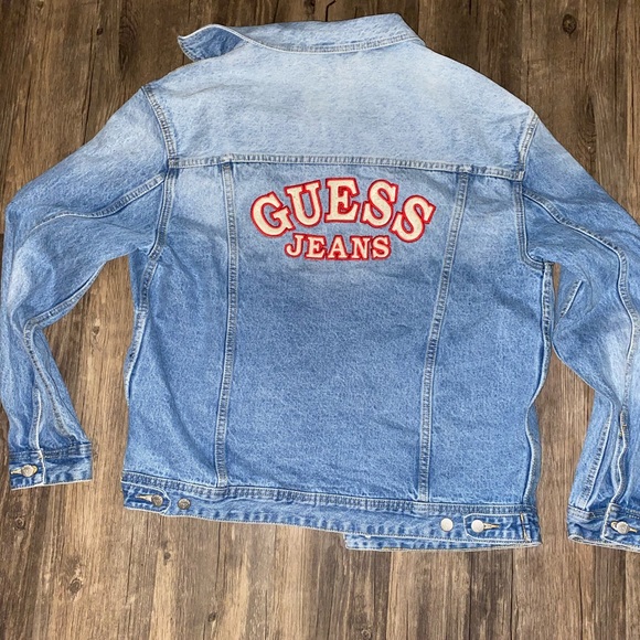 Guess Oversized Vintage Denim Jacket - Picture 1 of 5